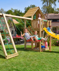 shop Jungle Gym Cubby legetårn med klatremodul af jungle-gym - online shopping tilbud rabat hos shoppetur.dk