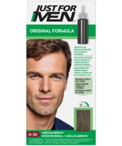 shop Just For Men Hair Colour - Medium Brown af Just For Men - online shopping tilbud rabat hos shoppetur.dk