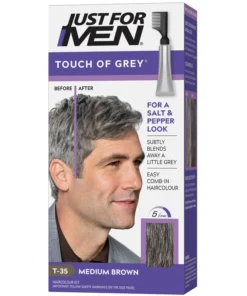 shop Just For Men Touch of Grey - Medium af Just For Men - online shopping tilbud rabat hos shoppetur.dk