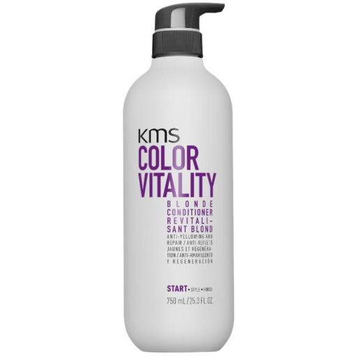 shop KMS ColorVitality Blonde Conditioner 750 ml af KMS - online shopping tilbud rabat hos shoppetur.dk