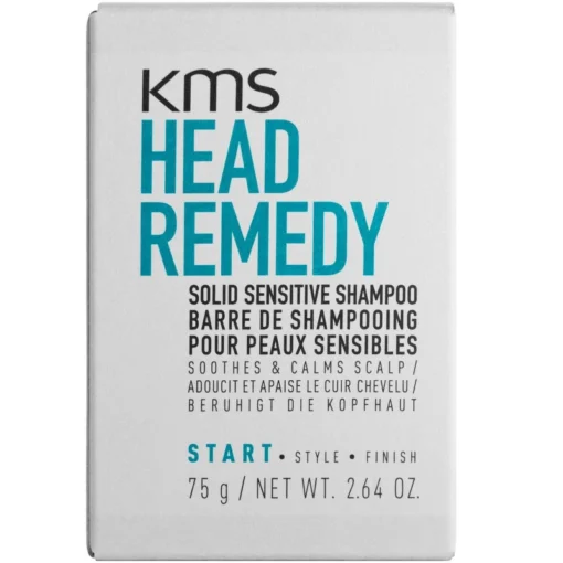 shop KMS HeadRemedy Solid Sensitive Shampoo Bar 75 gr. af KMS - online shopping tilbud rabat hos shoppetur.dk