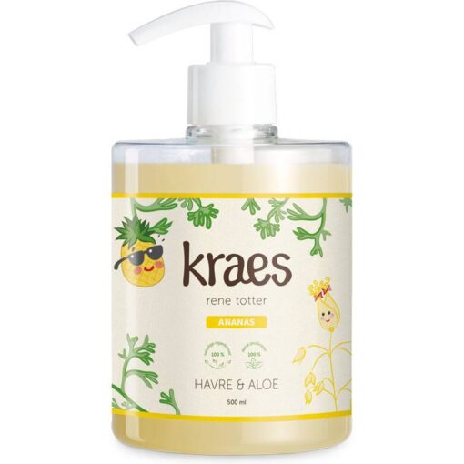 shop KRAES Rene Totter Shampoo Ananas 500 ml af KRAES - online shopping tilbud rabat hos shoppetur.dk