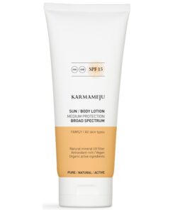 shop Karmameju SUN Body Lotion SPF 15 - 200 ml (U) af Karmameju - online shopping tilbud rabat hos shoppetur.dk