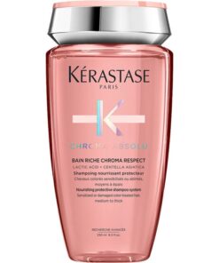 shop Kerastase Chroma Absolu Bain Riche Chroma Respect Shampoo 250 ml af Kerastase - online shopping tilbud rabat hos shoppetur.dk