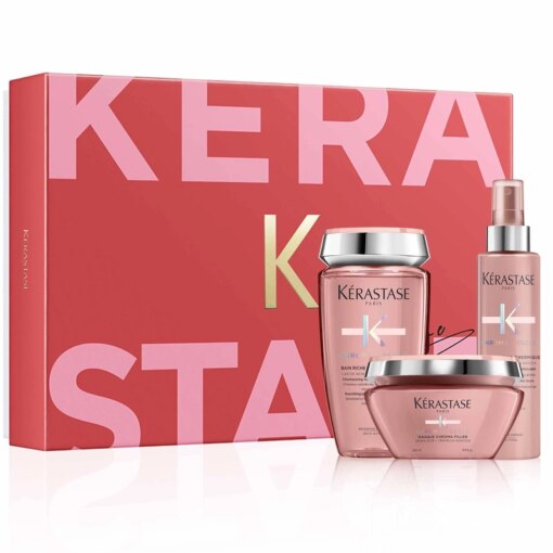 shop Kerastase Chroma Absolu Mask Gift Set (Limited Edition) af Kerastase - online shopping tilbud rabat hos shoppetur.dk