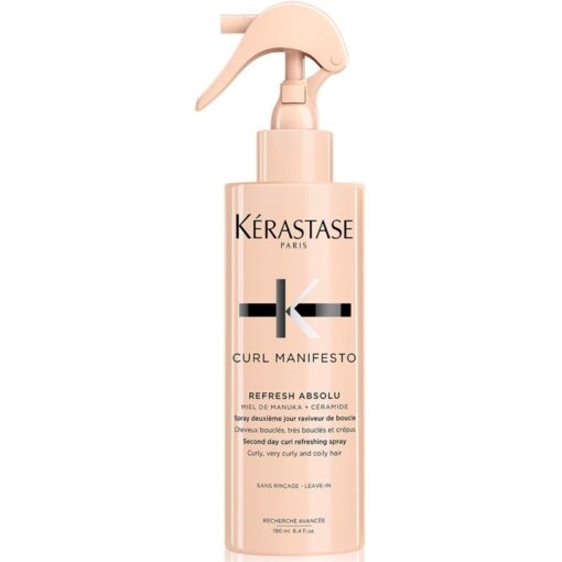 shop Kerastase Curl Manifesto Refresh Absolu Leave-In Spray 190 ml af Kerastase - online shopping tilbud rabat hos shoppetur.dk