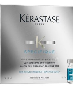 shop Kerastase Specifique Cure Apaisante Treatment 12 x 6 ml af Kerastase - online shopping tilbud rabat hos shoppetur.dk