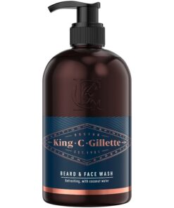 shop King C. Gillette Beard & Face Wash 350 ml af King C Gillette - online shopping tilbud rabat hos shoppetur.dk