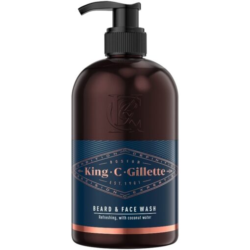 shop King C. Gillette Beard & Face Wash 350 ml af King C Gillette - online shopping tilbud rabat hos shoppetur.dk