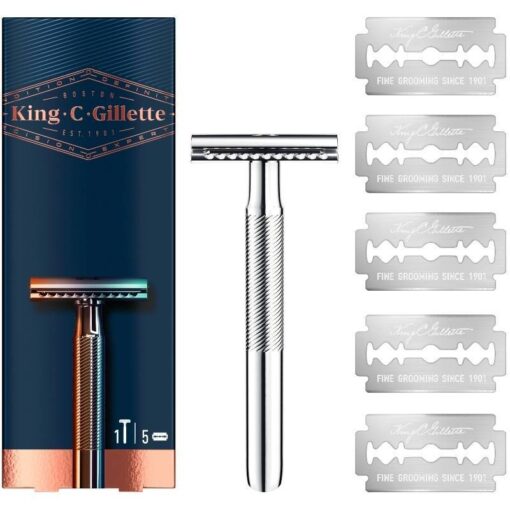 shop King C. Gillette Double Edge Razor H+5 af King C Gillette - online shopping tilbud rabat hos shoppetur.dk