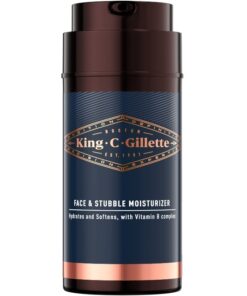 shop King C. Gillette Face & Stubble Moisturizer 100 ml af King C Gillette - online shopping tilbud rabat hos shoppetur.dk