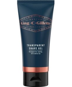 shop King C. Gillette Transparent Shave Gel 150 ml af King C Gillette - online shopping tilbud rabat hos shoppetur.dk