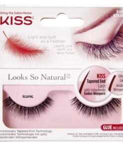 shop Kiss Looks So Natural Lashes - Iconic af Kiss - online shopping tilbud rabat hos shoppetur.dk