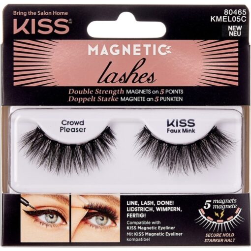 shop Kiss Magnetic Lashes - Crowd Pleaser af Kiss - online shopping tilbud rabat hos shoppetur.dk