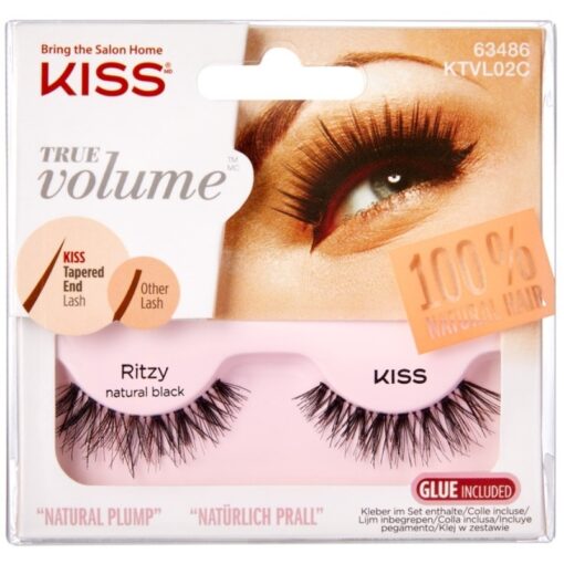 shop Kiss True Volume Lashes - Ritzy af Kiss - online shopping tilbud rabat hos shoppetur.dk