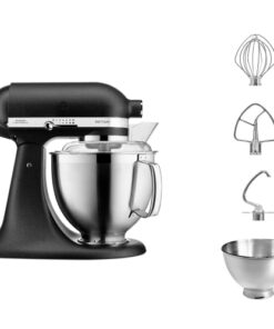 shop KitchenAid røremaskine - Artisan - Cast Iron Black af kitchenaid - online shopping tilbud rabat hos shoppetur.dk