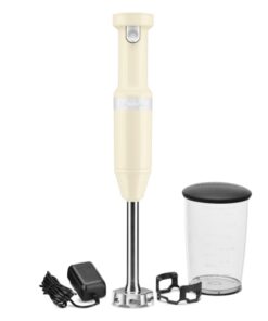 shop KitchenAid stavblender - Cordless - Almond Cream af kitchenaid - online shopping tilbud rabat hos shoppetur.dk