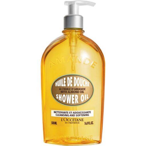 shop L'Occitane Almond Cleansing & Softening Shower Oil 500 ml af LOccitane - online shopping tilbud rabat hos shoppetur.dk