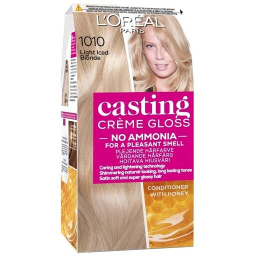 shop L'Oreal Paris Casting Creme Gloss 1010 Light Iced Blonde af LOreal Paris - online shopping tilbud rabat hos shoppetur.dk