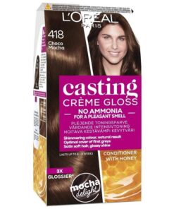 shop L'Oreal Paris Casting Creme Gloss 180 ml 418 Choco Mocha af LOreal Paris - online shopping tilbud rabat hos shoppetur.dk