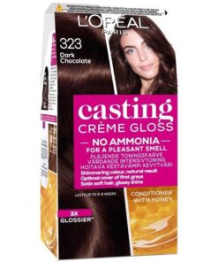 shop L'Oreal Paris Casting Creme Gloss 323 Dark Chocolate af LOreal Paris - online shopping tilbud rabat hos shoppetur.dk