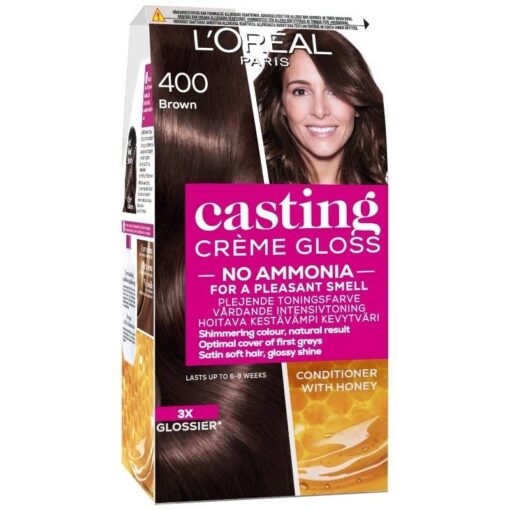 shop L'Oreal Paris Casting Creme Gloss 400 Brown af LOreal Paris - online shopping tilbud rabat hos shoppetur.dk