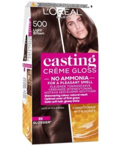 shop L'Oreal Paris Casting Creme Gloss 500 Light Brown af LOreal Paris - online shopping tilbud rabat hos shoppetur.dk