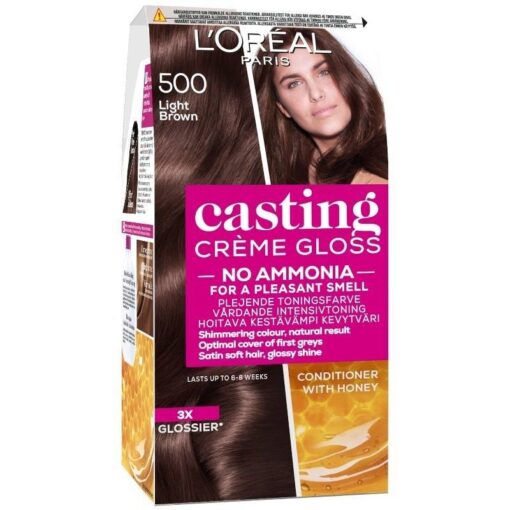 shop L'Oreal Paris Casting Creme Gloss 500 Light Brown af LOreal Paris - online shopping tilbud rabat hos shoppetur.dk