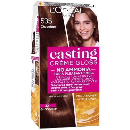 shop L'Oreal Paris Casting Creme Gloss 535 Chocolate af LOreal Paris - online shopping tilbud rabat hos shoppetur.dk