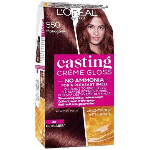 shop L'Oreal Paris Casting Creme Gloss 550 Mahogany af LOreal Paris - online shopping tilbud rabat hos shoppetur.dk