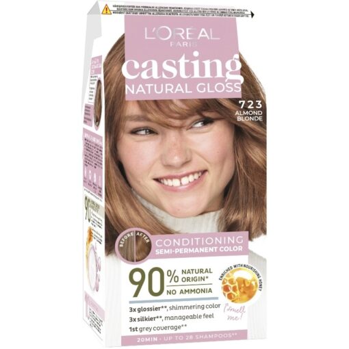 shop L'Oreal Paris Casting Natural Gloss - 723 Almond Blonde af LOreal Paris - online shopping tilbud rabat hos shoppetur.dk