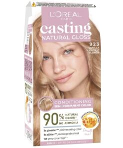 shop L'Oreal Paris Casting Natural Gloss - 923 Vanilla Lightest Blonde af LOreal Paris - online shopping tilbud rabat hos shoppetur.dk