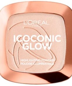 shop L'Oreal Paris Cosmetics Icoconic Glow Highlighter Powder 9 gr. - 01 Coconut Addict af LOreal Paris - online shopping tilbud rabat hos shoppetur.dk