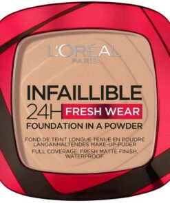 shop L'Oreal Paris Cosmetics Infaillible 24h Fresh Wear Powder Foundation 9 gr. - 120 Vanilla af LOreal Paris - online shopping tilbud rabat hos shoppetur.dk