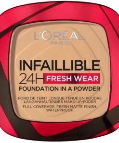 shop L'Oreal Paris Cosmetics Infaillible 24h Fresh Wear Powder Foundation 9 gr. - 200 Golden Sand af LOreal Paris - online shopping tilbud rabat hos shoppetur.dk