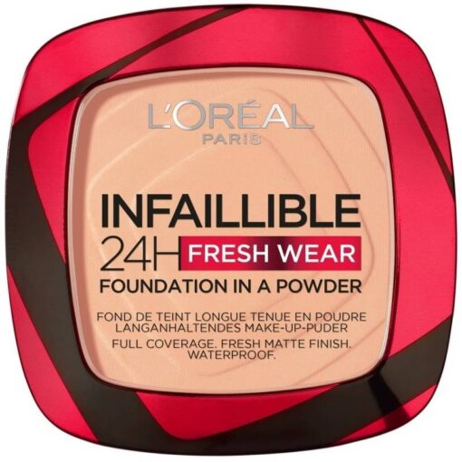 shop L'Oreal Paris Cosmetics Infaillible 24h Fresh Wear Powder Foundation 9 gr. - 245 Golden Honey af LOreal Paris - online shopping tilbud rabat hos shoppetur.dk