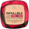 shop L'Oreal Paris Cosmetics Infaillible 24h Fresh Wear Powder Foundation 9 gr. - 40 Cashmere af LOreal Paris - online shopping tilbud rabat hos shoppetur.dk