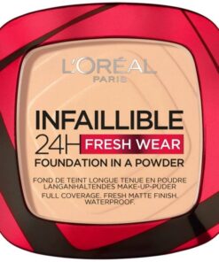 shop L'Oreal Paris Cosmetics Infaillible 24h Fresh Wear Powder Foundation 9 gr. - 40 Cashmere af LOreal Paris - online shopping tilbud rabat hos shoppetur.dk