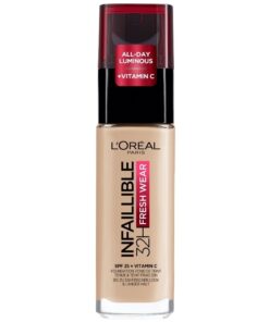 shop L'Oreal Paris Cosmetics Infaillible Fresh Wear 32H Liquid Foundation 30 ml - 130 True Beige af LOreal Paris - online shopping tilbud rabat hos shoppetur.dk