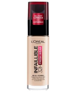 shop L'Oreal Paris Cosmetics Infaillible Fresh Wear 32H Liquid Foundation 30 ml - 15 Porcelain af LOreal Paris - online shopping tilbud rabat hos shoppetur.dk