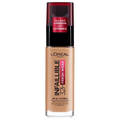 shop L'Oreal Paris Cosmetics Infaillible Fresh Wear 32H Liquid Foundation 30 ml - 260 Golden Sun af LOreal Paris - online shopping tilbud rabat hos shoppetur.dk