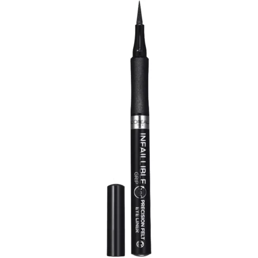 shop L'Oreal Paris Cosmetics Infaillible Grip 24H Precision Felt Eyeliner - 01 Black af LOreal Paris - online shopping tilbud rabat hos shoppetur.dk