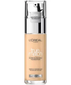 shop L'Oreal Paris Cosmetics True Match Foundation 30 ml - 1.5 N Linen af LOreal Paris - online shopping tilbud rabat hos shoppetur.dk