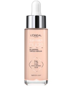 shop L'Oreal Paris Cosmetics True Match Nude Plumping Tinted Serum 30 ml - No. 1-2 Rosy Light af LOreal Paris - online shopping tilbud rabat hos shoppetur.dk