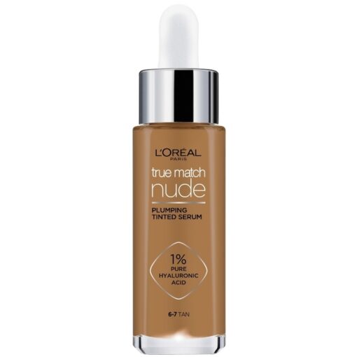 shop L'Oreal Paris Cosmetics True Match Nude Plumping Tinted Serum 30 ml- No. 6-7 Tan af LOreal Paris - online shopping tilbud rabat hos shoppetur.dk