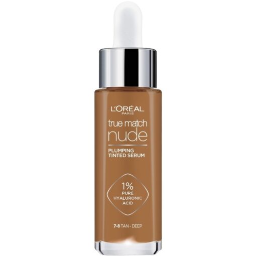 shop L'Oreal Paris Cosmetics True Match Nude Plumping Tinted Serum 30 ml - No. 7-8 Tan-Deep af LOreal Paris - online shopping tilbud rabat hos shoppetur.dk