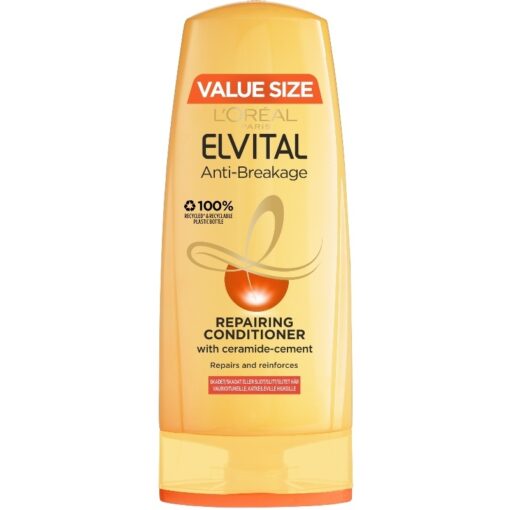 shop L'Oreal Paris Elvital Anti-Breakage Conditioner 300 ml af LOreal Paris - online shopping tilbud rabat hos shoppetur.dk