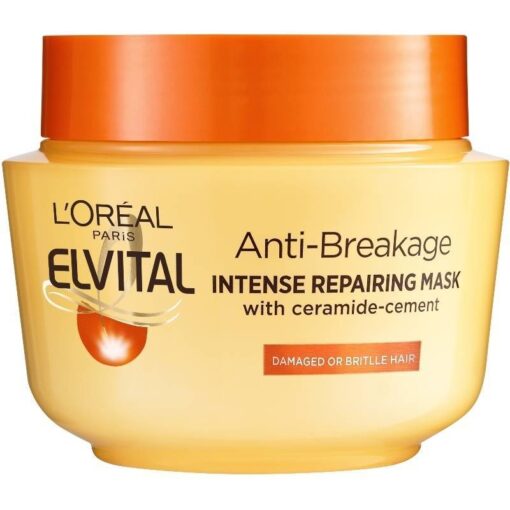 shop L'Oreal Paris Elvital Anti-Breakage Mask 300 ml af LOreal Paris - online shopping tilbud rabat hos shoppetur.dk