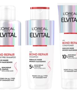 shop L'Oreal Paris Elvital Bond Repair Hair Routine Set af LOreal Paris - online shopping tilbud rabat hos shoppetur.dk