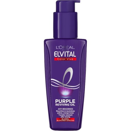 shop L'Oreal Paris Elvital Color Vive Purple Reviving Oil 100 ml af LOreal Paris - online shopping tilbud rabat hos shoppetur.dk